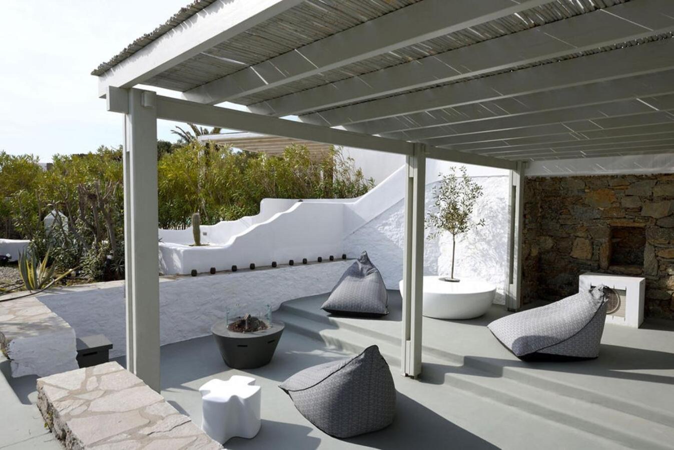 Villa Dafni 4Bed With Pool In Kalafatis Spilia Mykonos Town Eksteriør bilde
