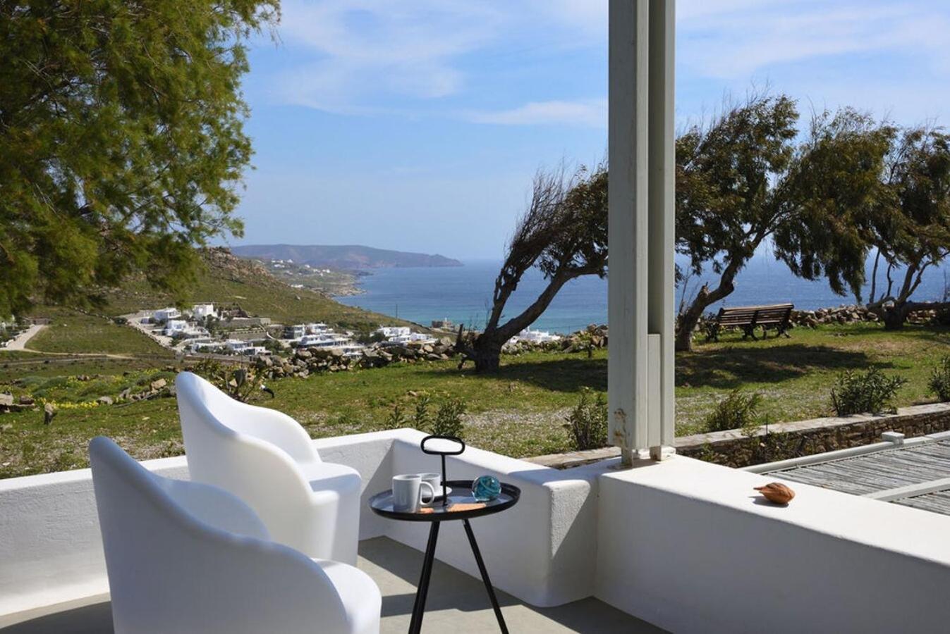 Villa Dafni 4Bed With Pool In Kalafatis Spilia Mykonos Town Eksteriør bilde