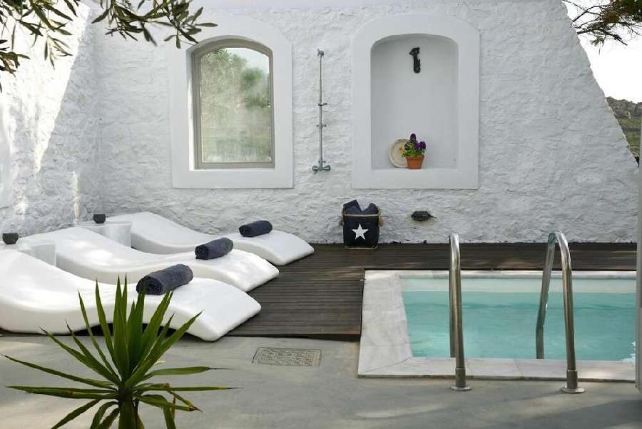 Villa Dafni 4Bed With Pool In Kalafatis Spilia Mykonos Town Eksteriør bilde