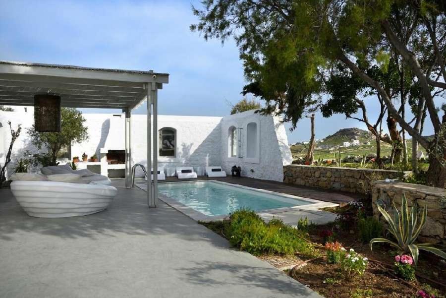 Villa Dafni 4Bed With Pool In Kalafatis Spilia Mykonos Town Eksteriør bilde