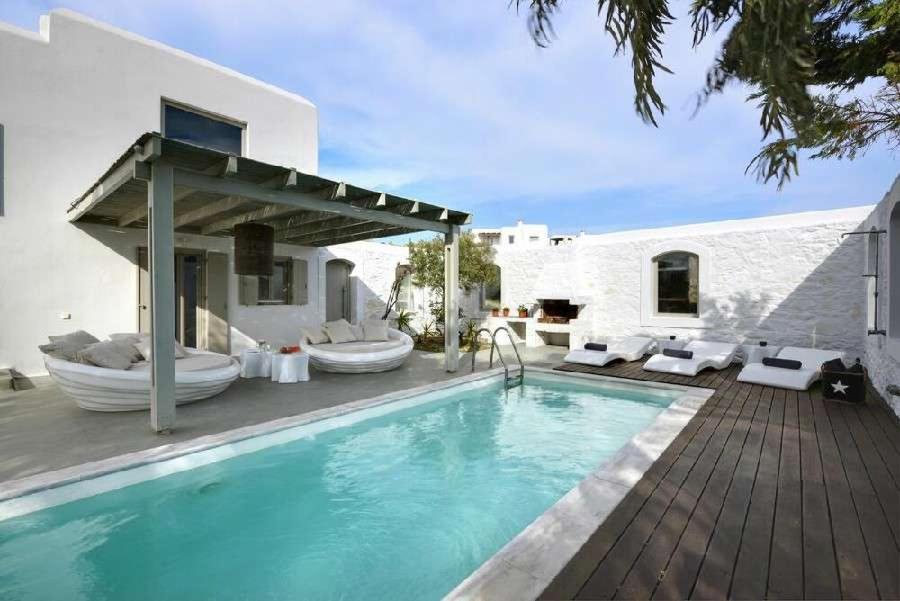 Villa Dafni 4Bed With Pool In Kalafatis Spilia Mykonos Town Eksteriør bilde